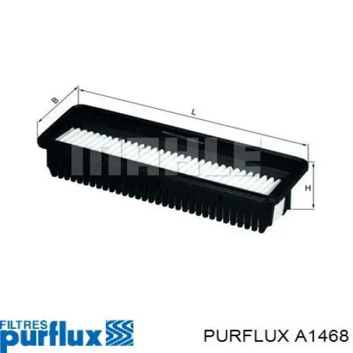 Compre A1468 Purflux Filtro de ar