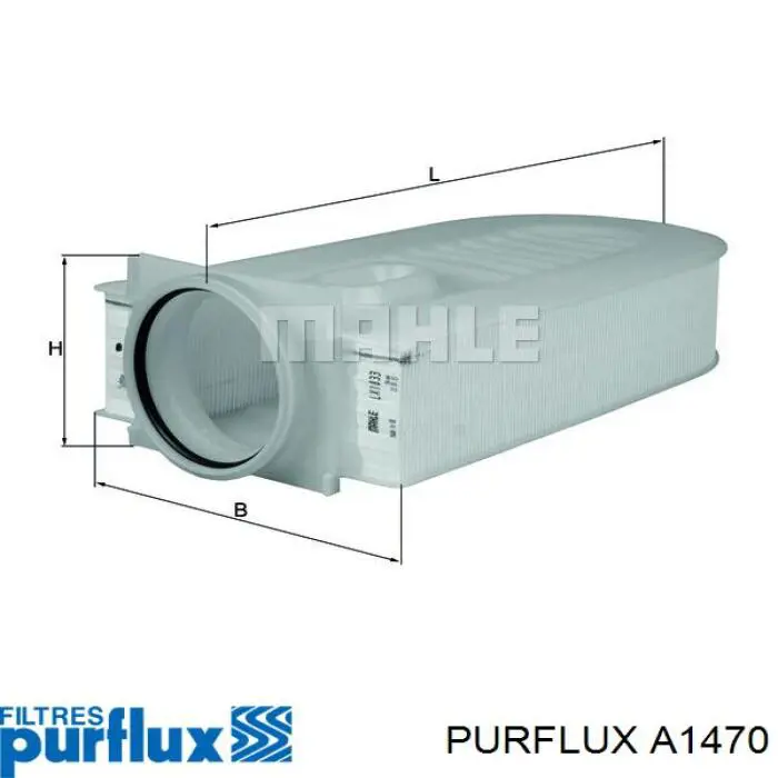 Compre A1470 Purflux Filtro de ar