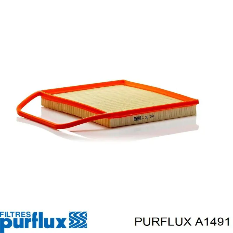 Compre A1491 Purflux Filtro de ar