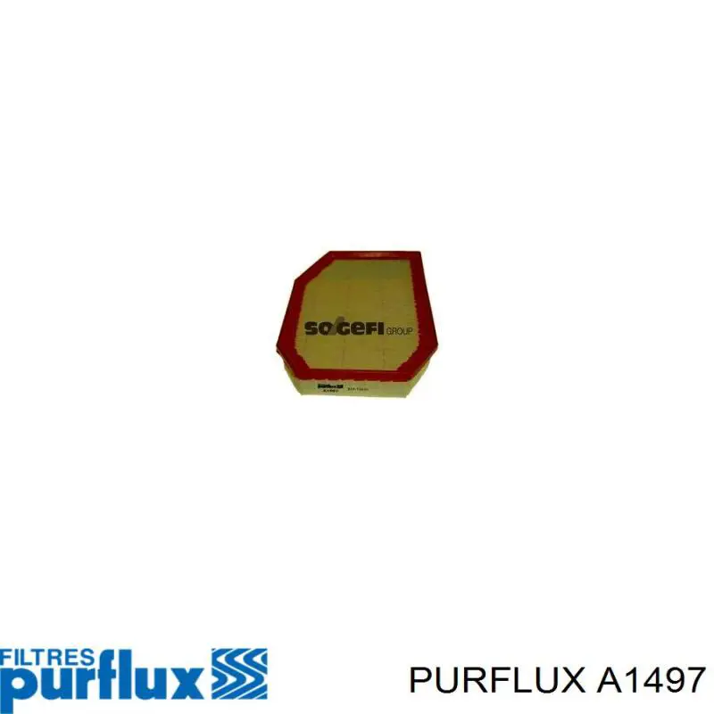 A1497 Purflux Filtro de ar