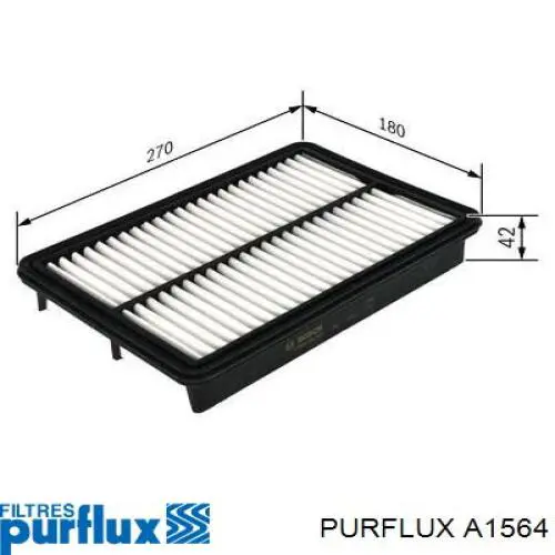 Filtro de ar Purflux A1564 preço, a partir de 11,16 USD