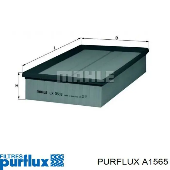 Compre A1565 Purflux Filtro de ar