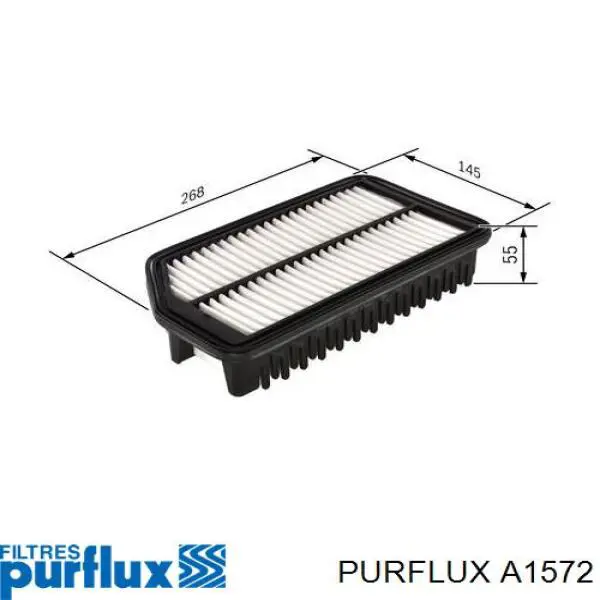 Compre A1572 Purflux Filtro de ar