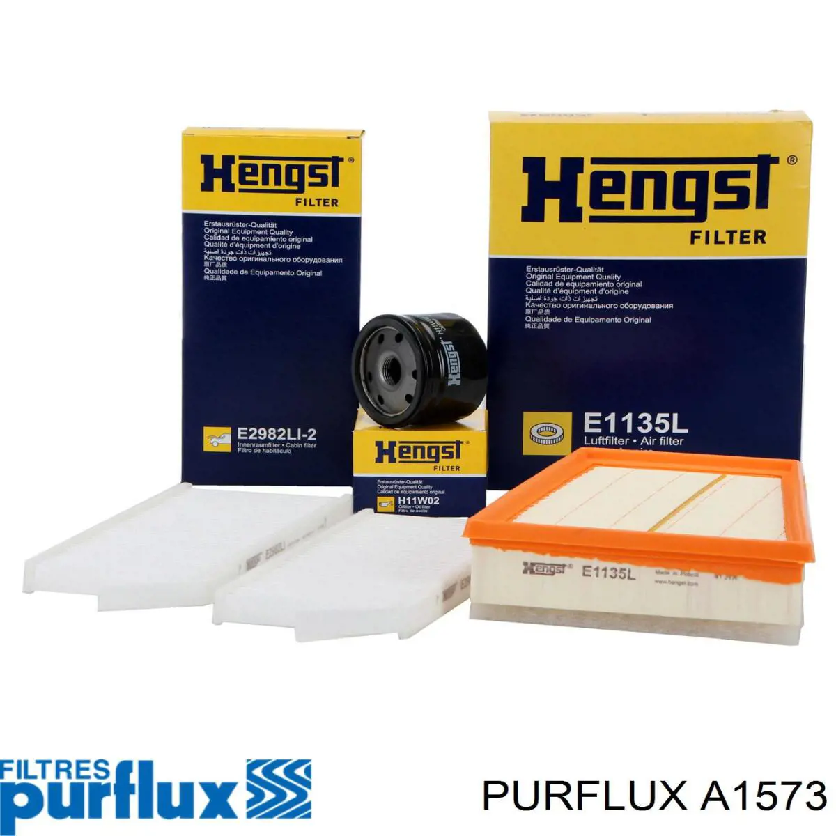 Compre A1573 Purflux Filtro de ar