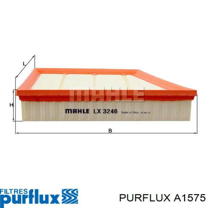 Filtro de ar Purflux A1575 preço, a partir de 17,53 USD
