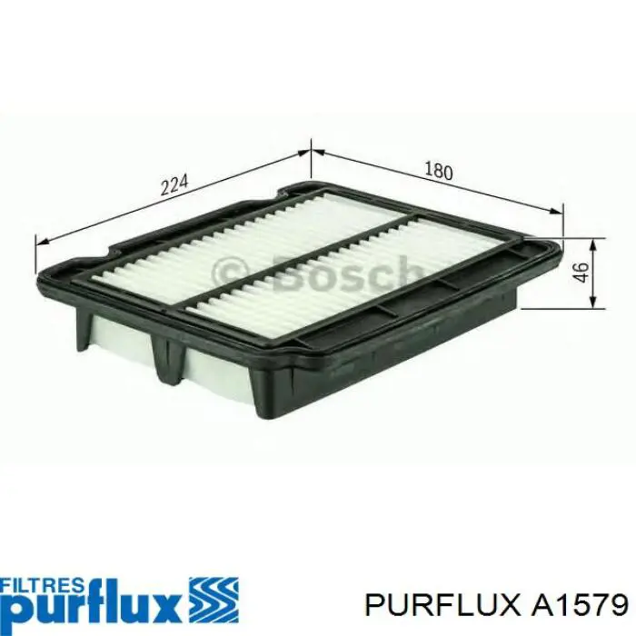 Compre A1579 Purflux Filtro de ar