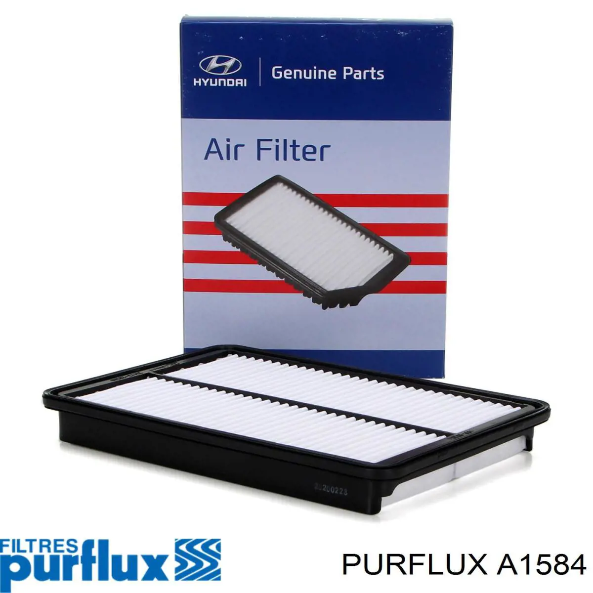 A1584 Purflux Filtro de ar