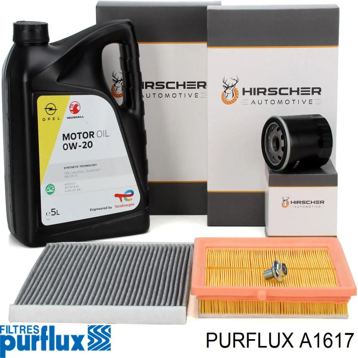 Compre A1617 Purflux Filtro de ar