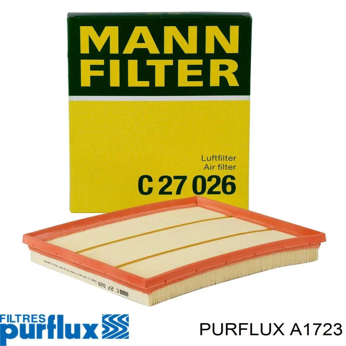A1723 Purflux Filtro de ar