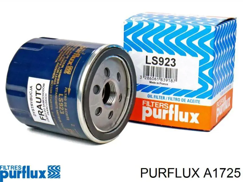 Filtro de ar A1725 Purflux