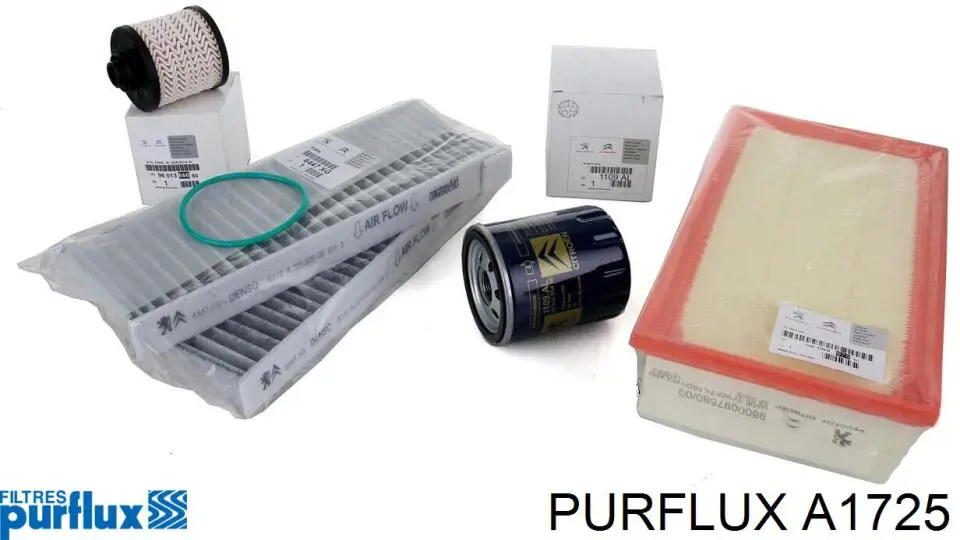 Filtro de ar A1725 Purflux