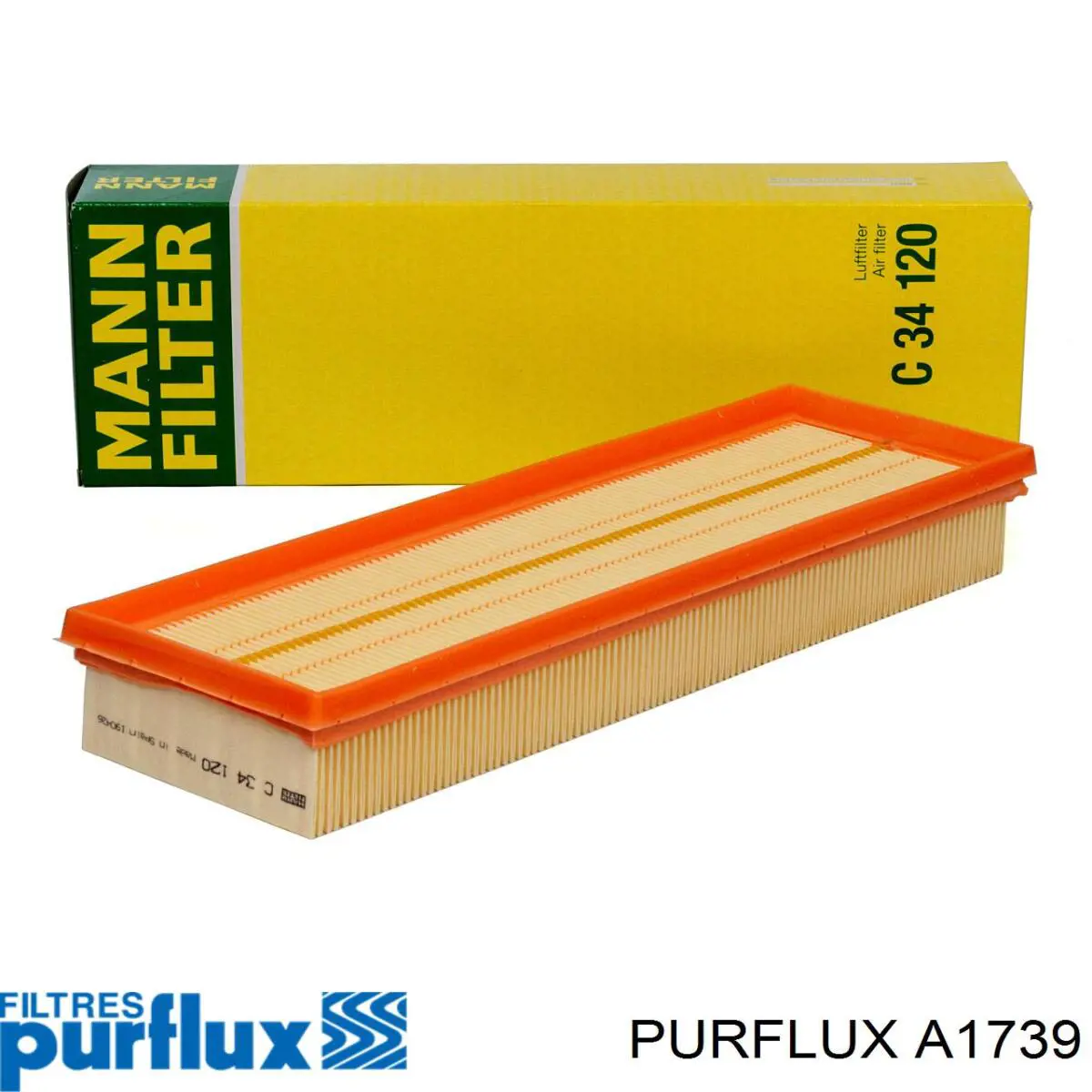 Compre A1739 Purflux Filtro de ar