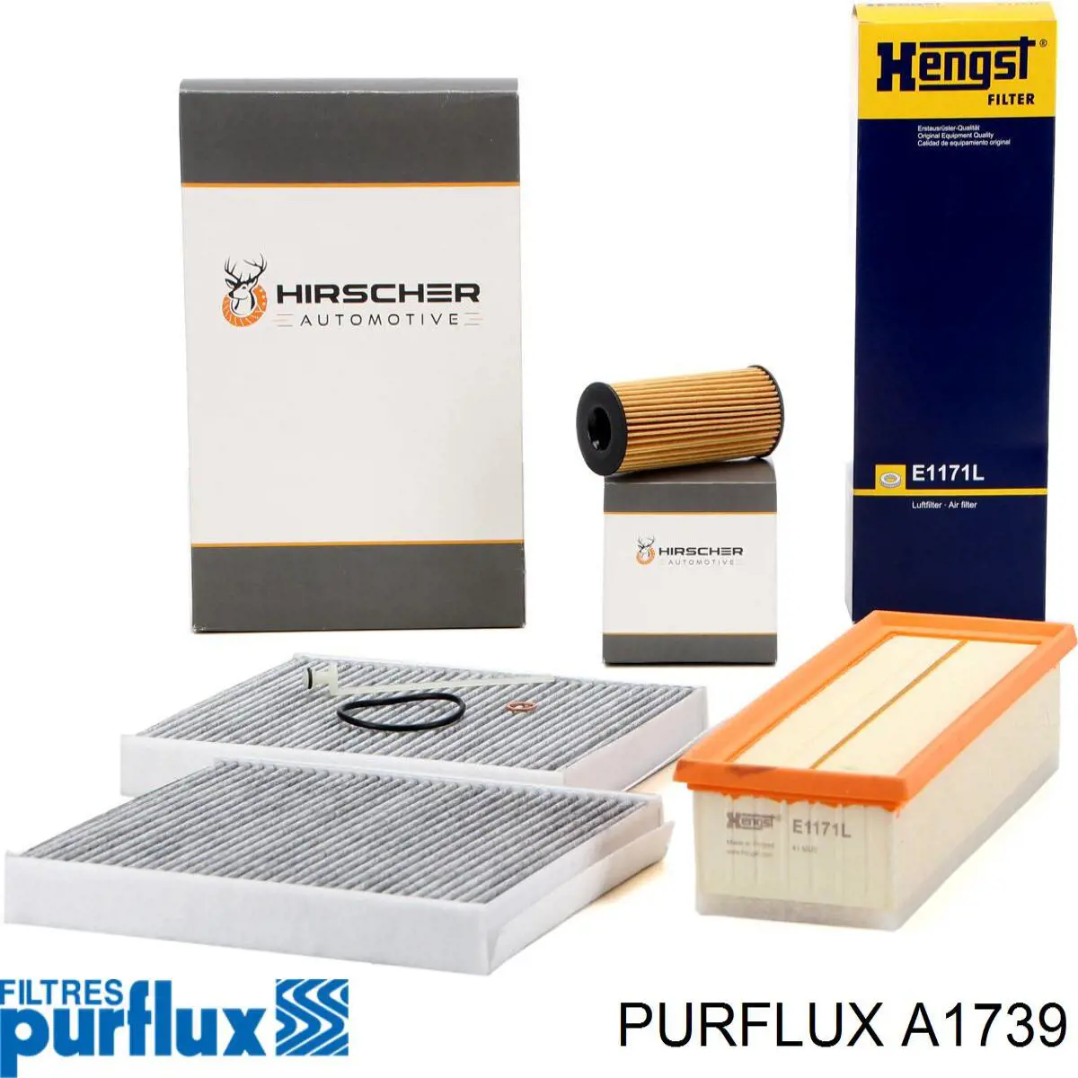 Filtro de ar A1739 Purflux