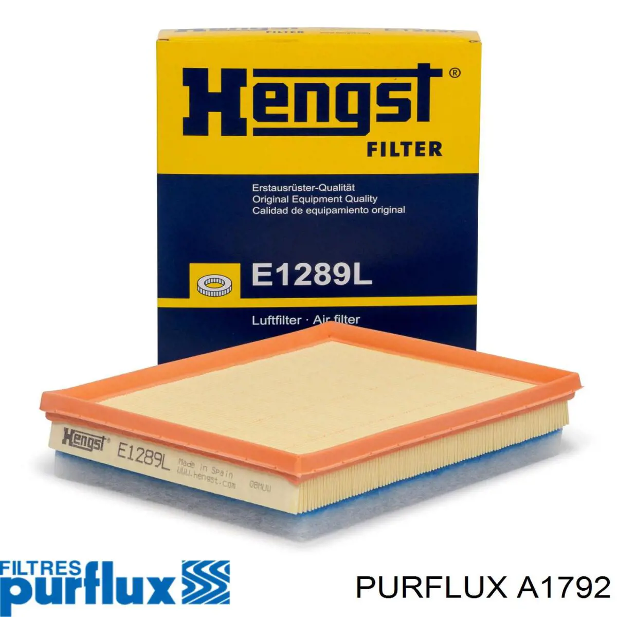 Compre A1792 Purflux Filtro de ar