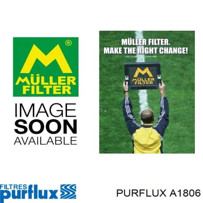 Compre A1806 Purflux Filtro de ar