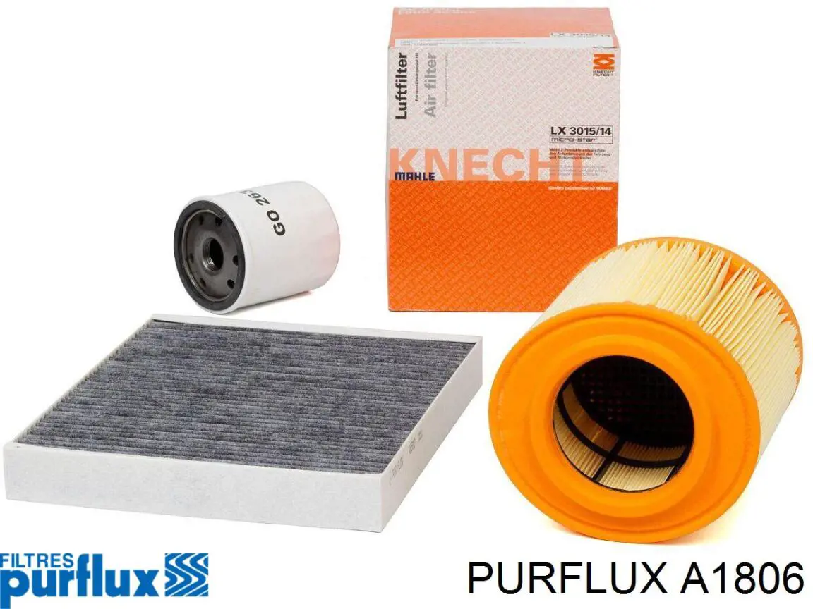 A1806 Purflux Filtro de ar