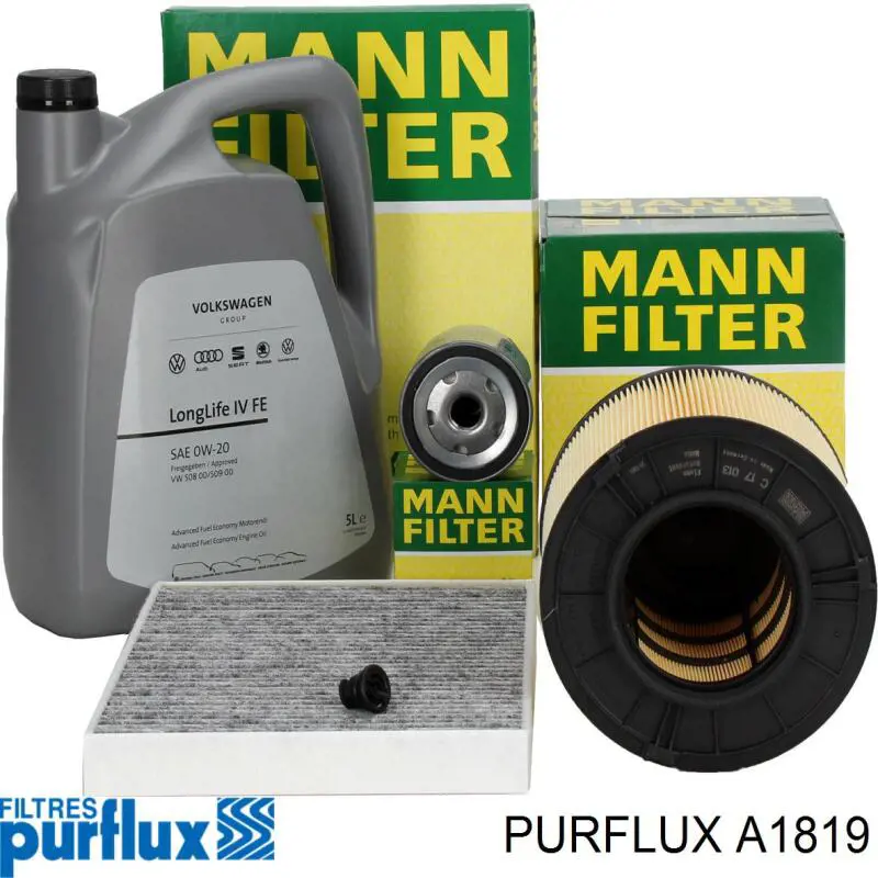 A1819 Purflux Filtro de ar