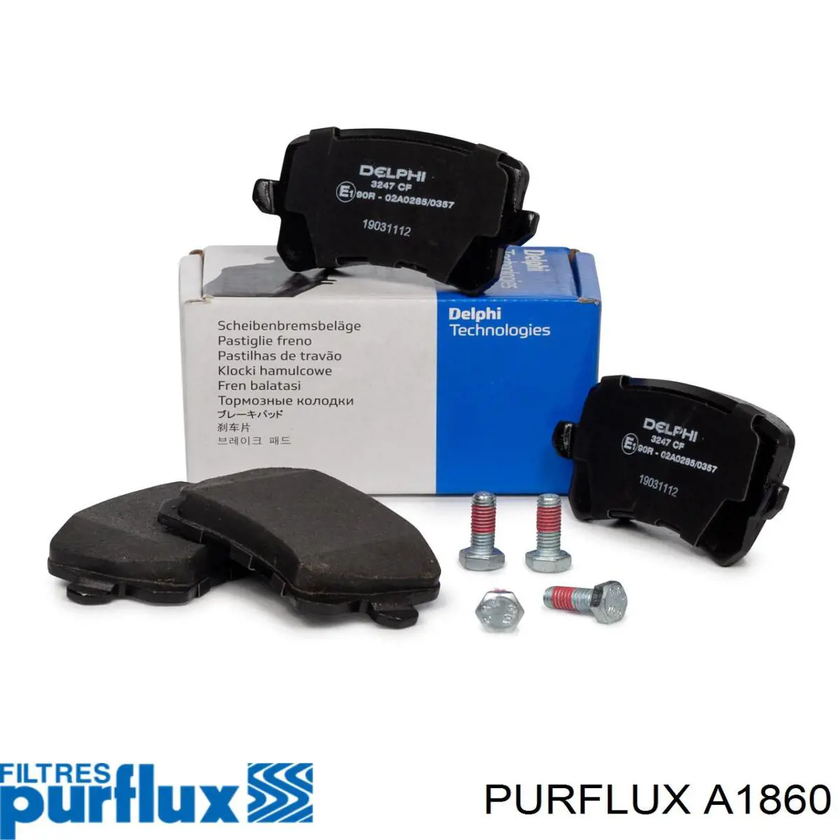 Filtro de ar Purflux A1860