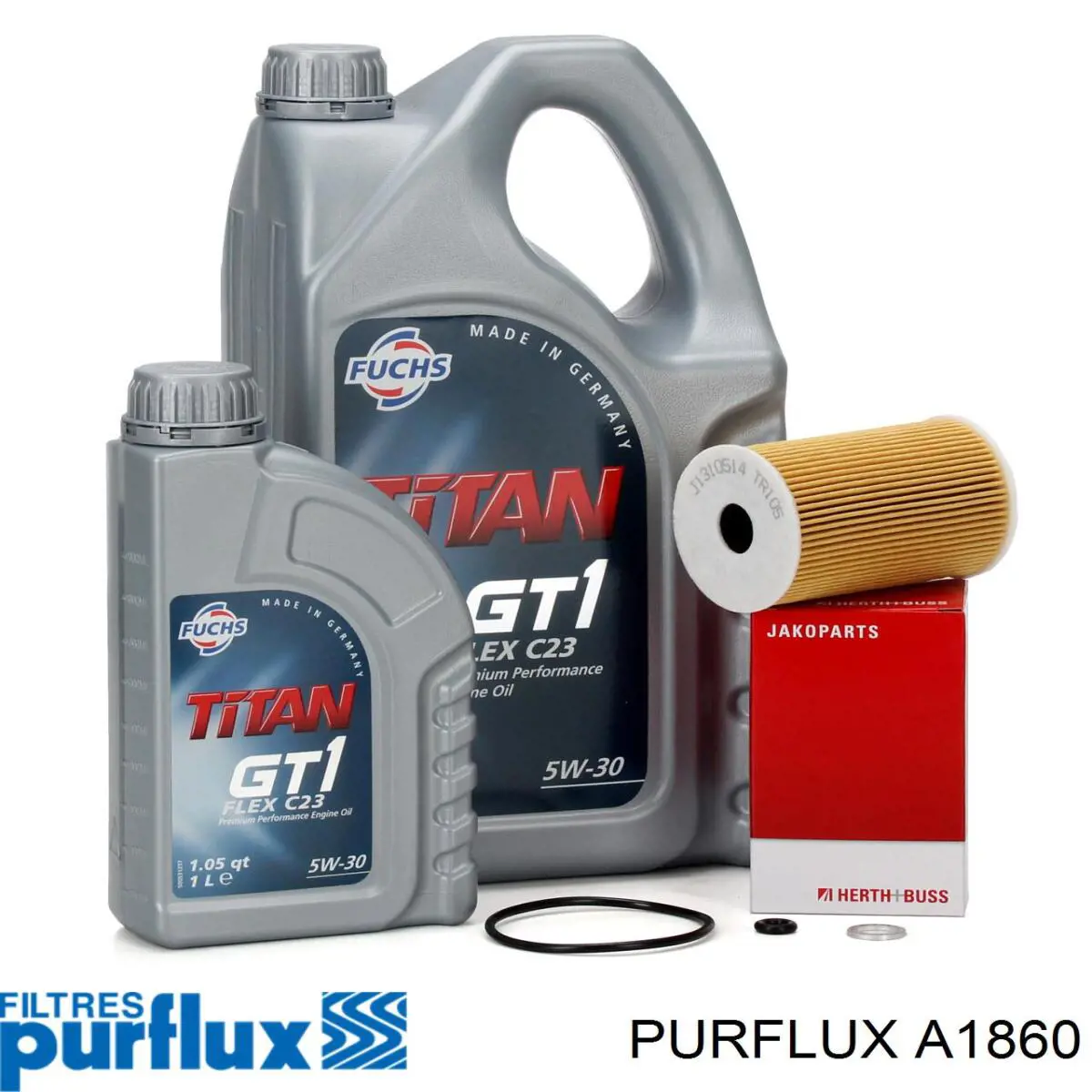 Filtro de ar A1860 Purflux