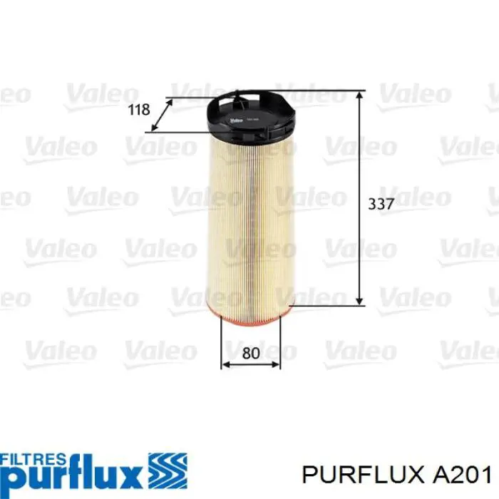 Filtro de ar Purflux A201 preço, a partir de 14,97 USD
