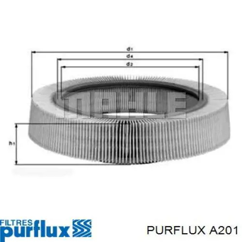 Compre A201 Purflux Filtro de ar