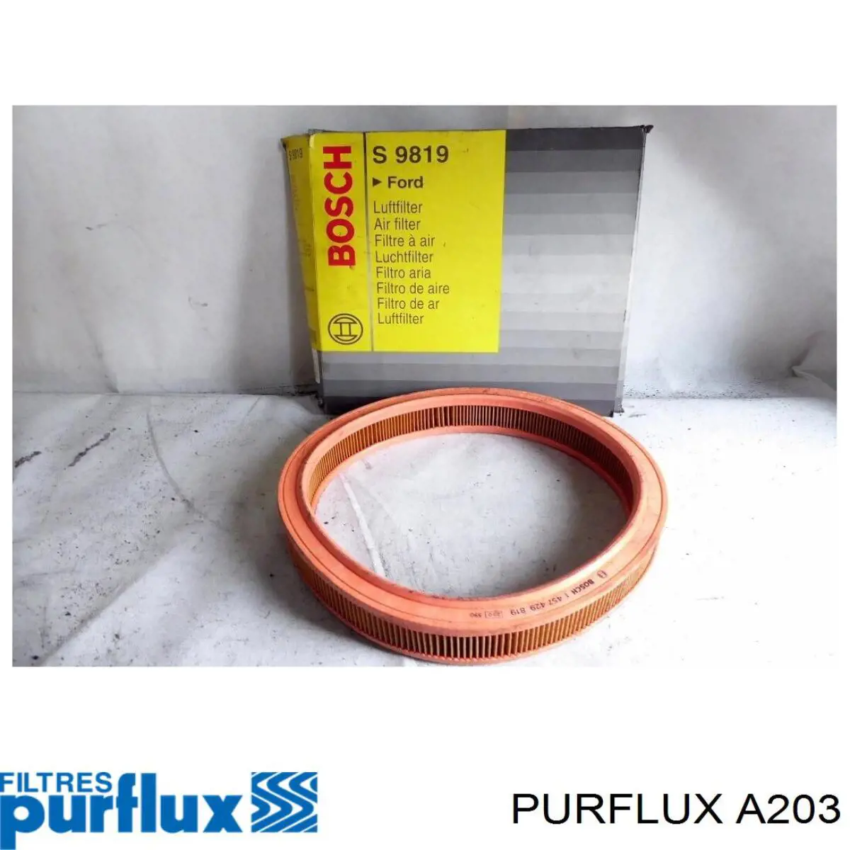 Filtro de ar Purflux A203 preço, a partir de 7,02 USD