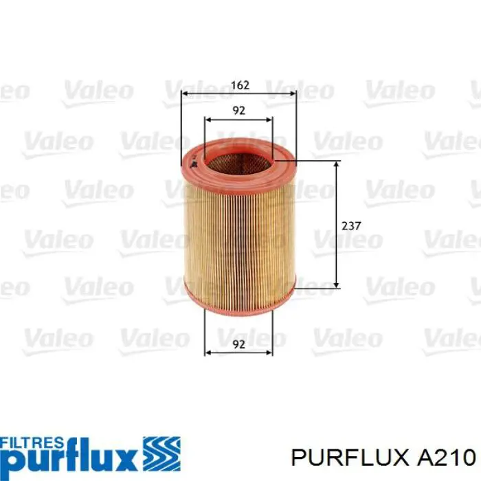 Filtro de ar Purflux A210 preço, a partir de 12,99 USD