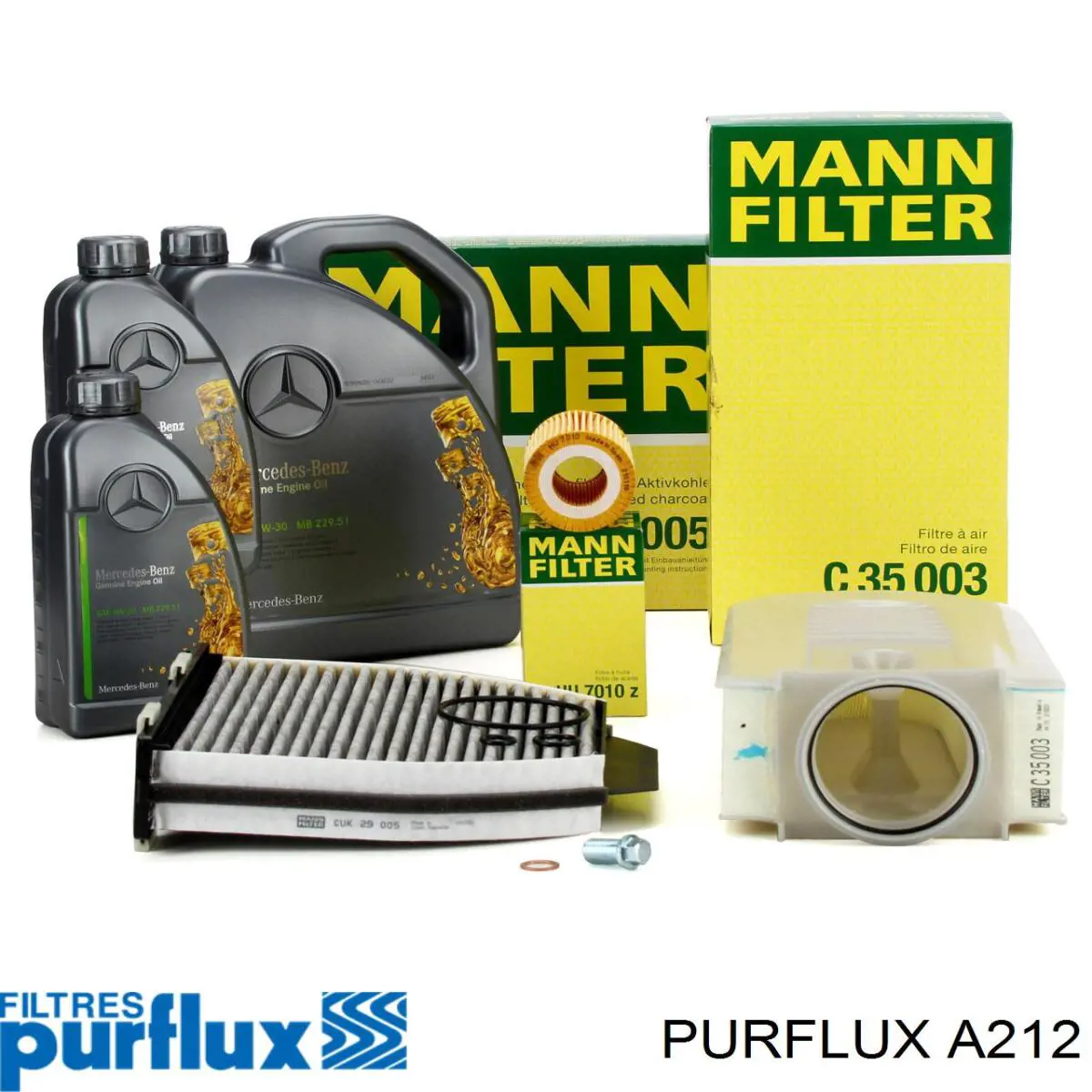 Filtro de ar A212 Purflux