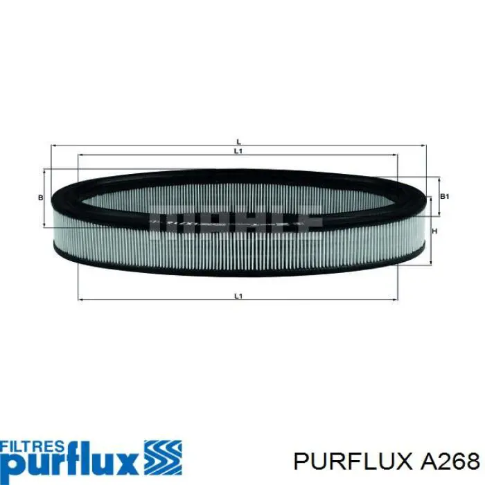 Filtro de ar Purflux A268 preço, a partir de 10,74 USD