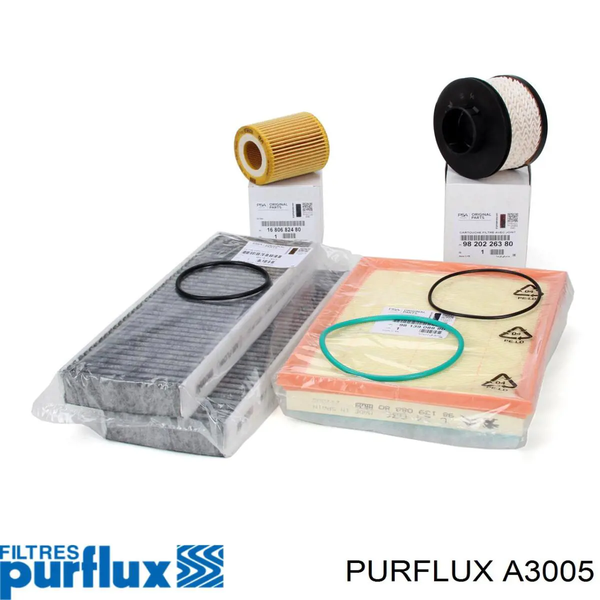 A3005 Purflux Filtro de ar