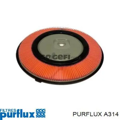 A314 Purflux Filtro de ar