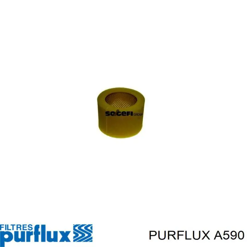 Filtro de ar Purflux A590 preço, a partir de 9,86 USD