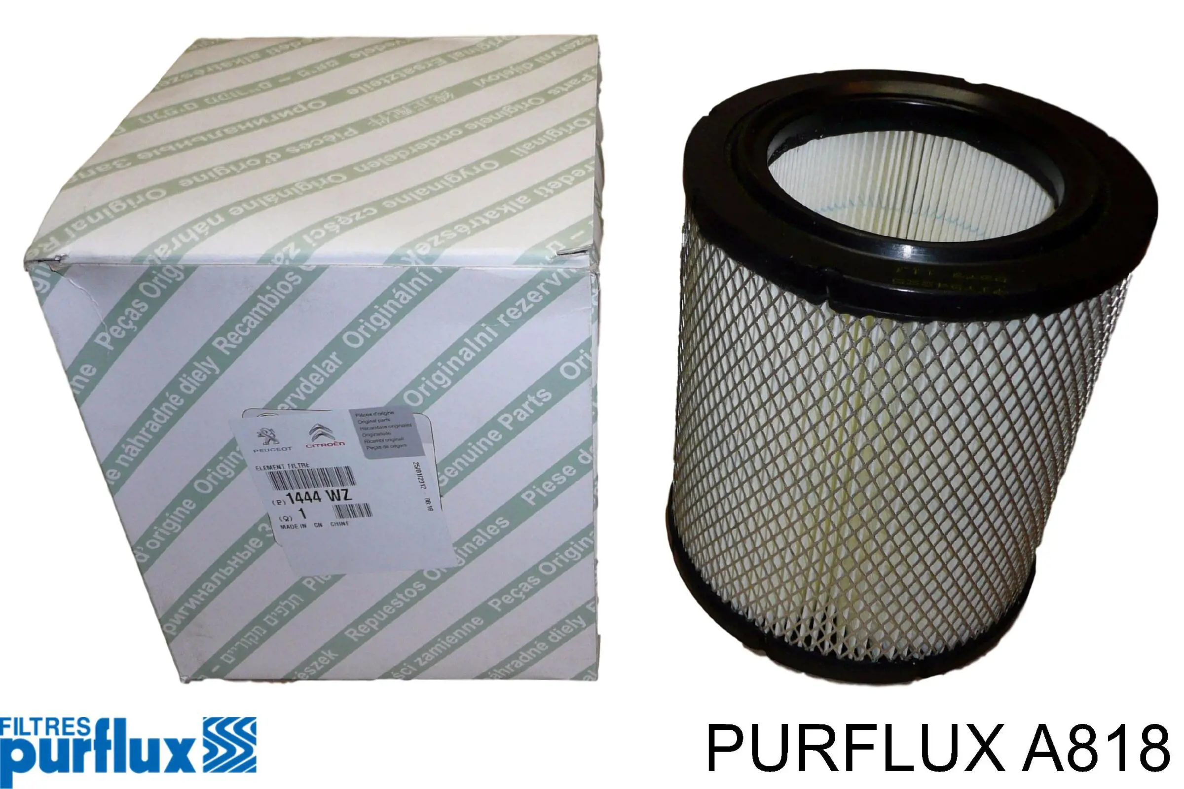 Filtro de ar A818 Purflux