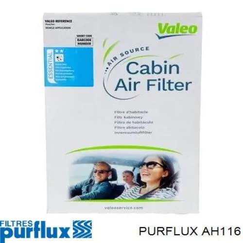Filtro de salão Purflux AH116 preço, a partir de 11,30 USD