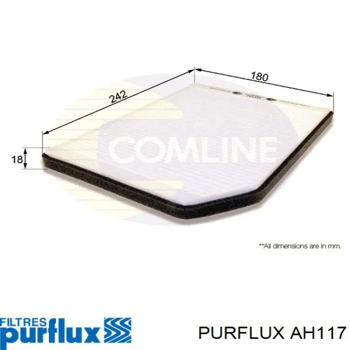 Compre AH117 Purflux Filtro de salão