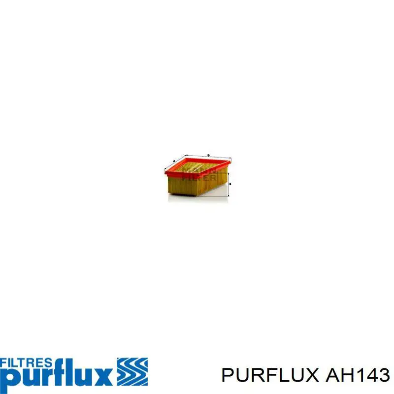 Filtro de salão Purflux AH143 preço, a partir de 9,73 USD