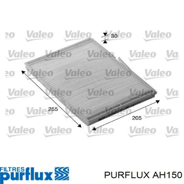 AH150 Purflux Filtro de salão
