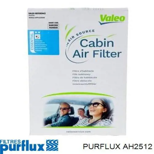 Filtro de salão Purflux AH2512 preço, a partir de 15,62 USD