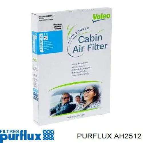 AH2512 Purflux Filtro de salão