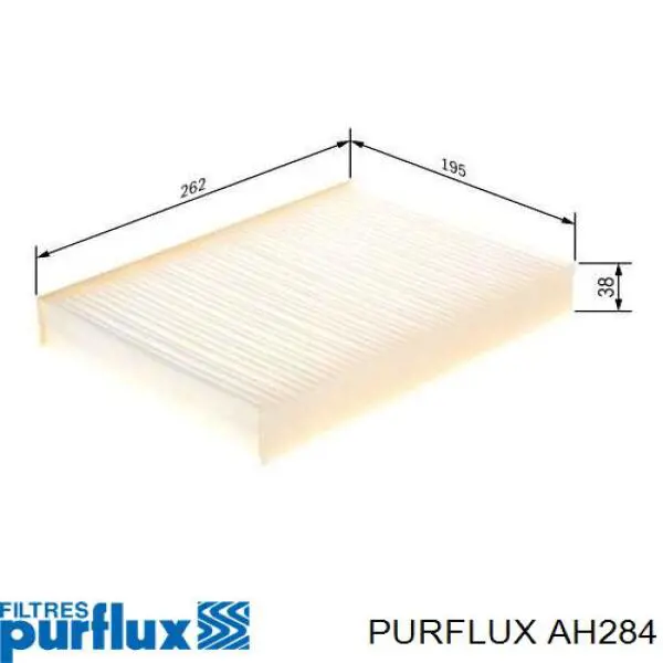 Filtro de salão AH284 Purflux