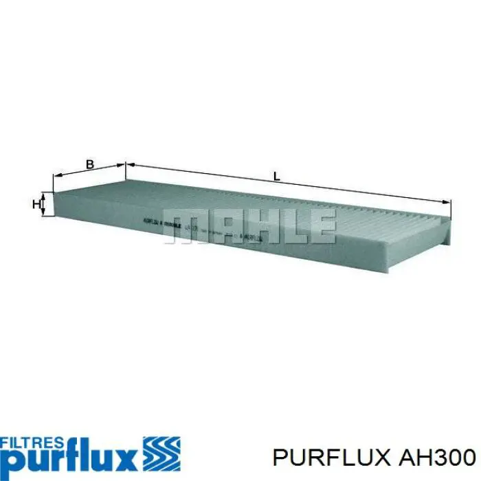 Filtro de salão Purflux AH300 preço, a partir de 13,25 USD
