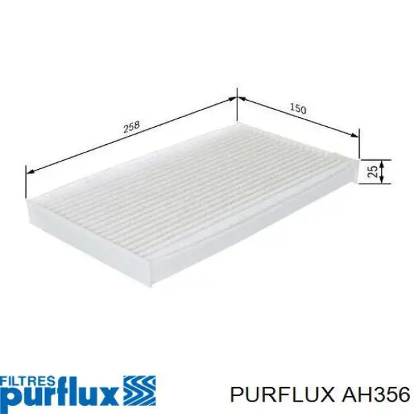 Filtro de salão Purflux AH356 preço, a partir de 14,54 USD