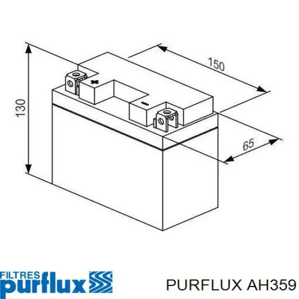 Compre AH359 Purflux Filtro de salão