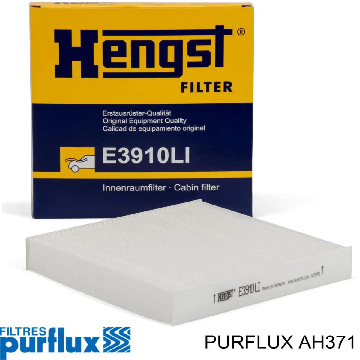 Filtro de salão AH371 Purflux