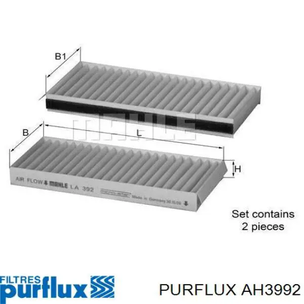 Compre AH3992 Purflux Filtro de salão