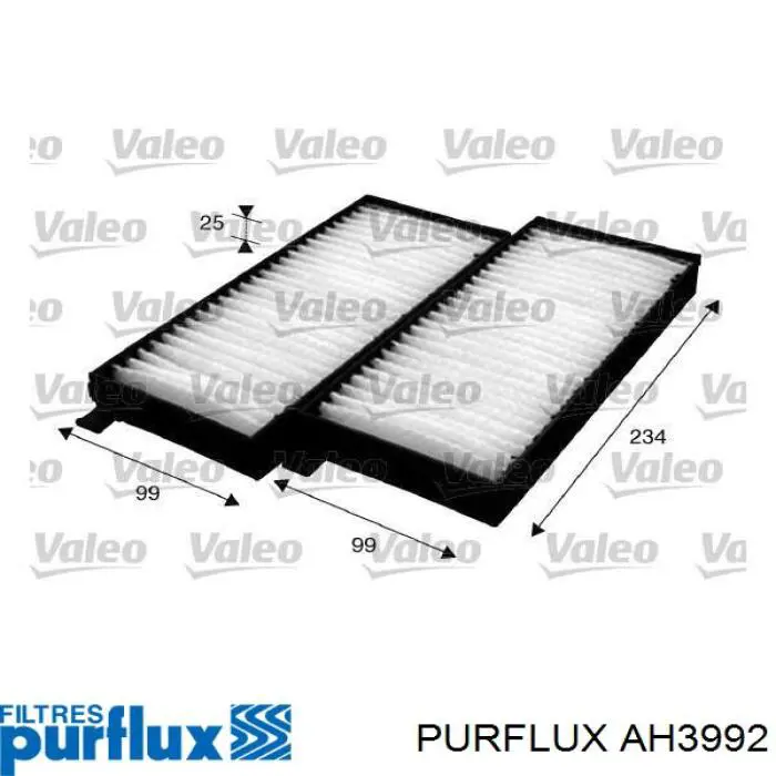 Filtro de salão AH3992 Purflux