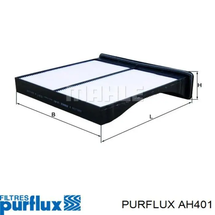 Compre AH401 Purflux Filtro de salão