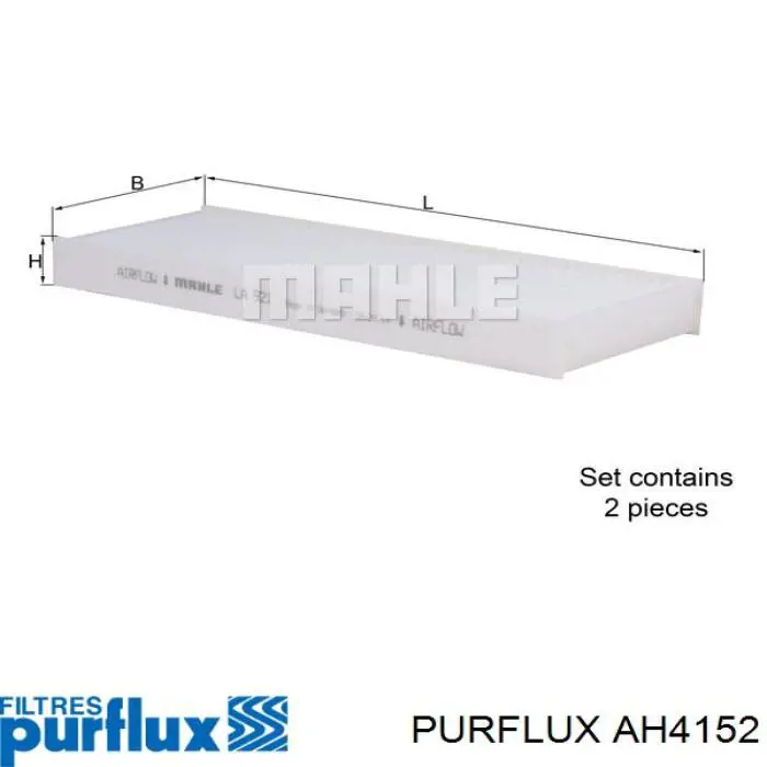Compre AH4152 Purflux Filtro de salão