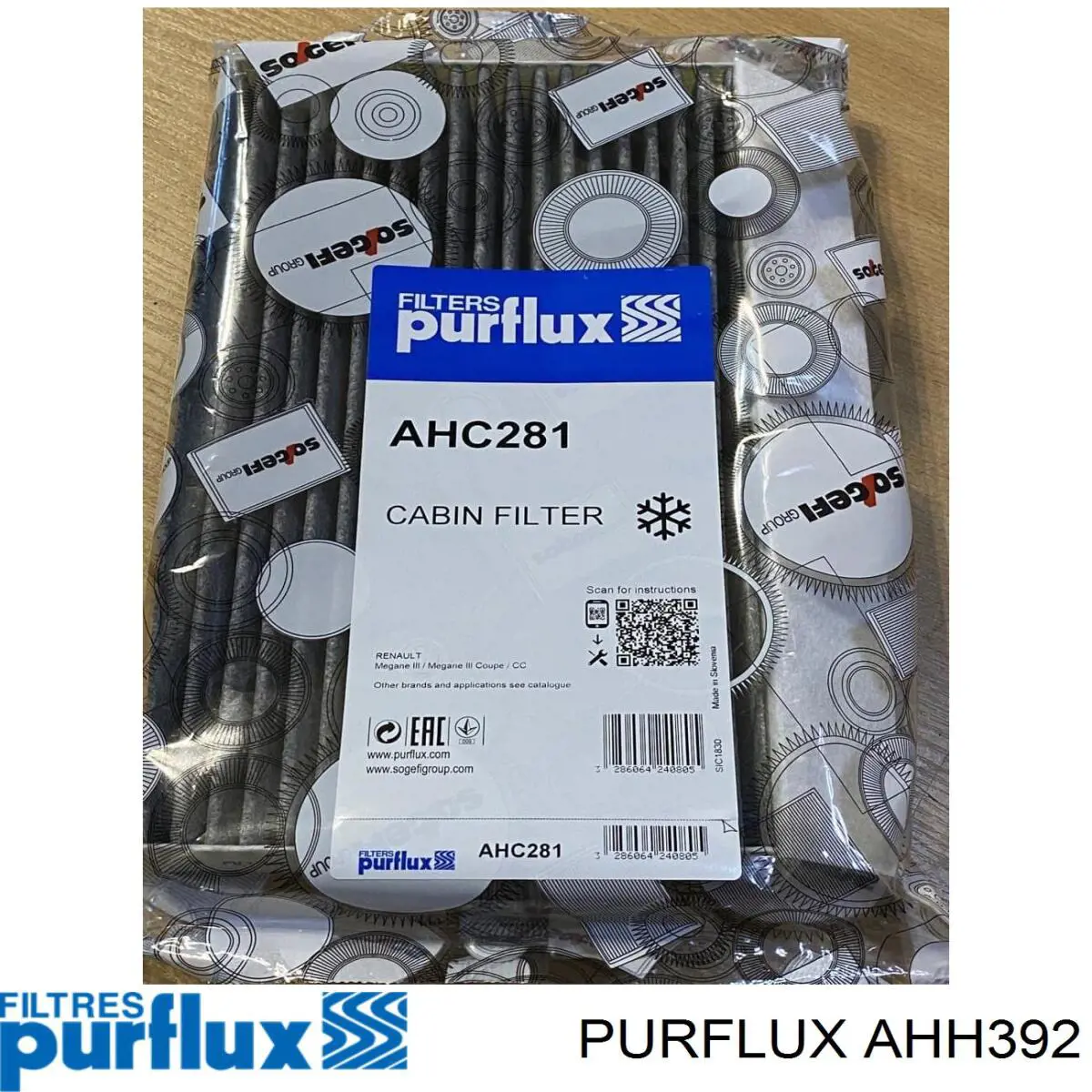 Compre AHH392 Purflux Filtro de salão