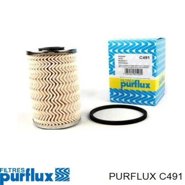 Filtro de combustível C491 Purflux